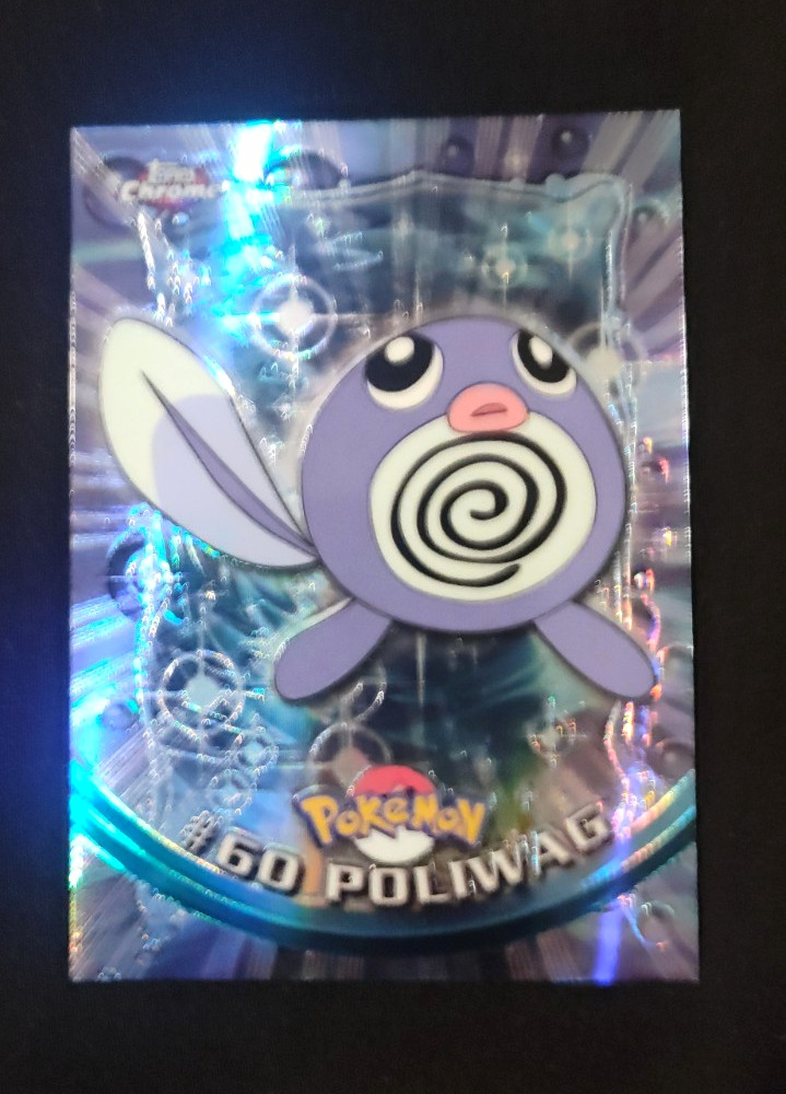Topps Pokémon Topps Chrome 1999 The First Movie Poliwag #60 Holographic