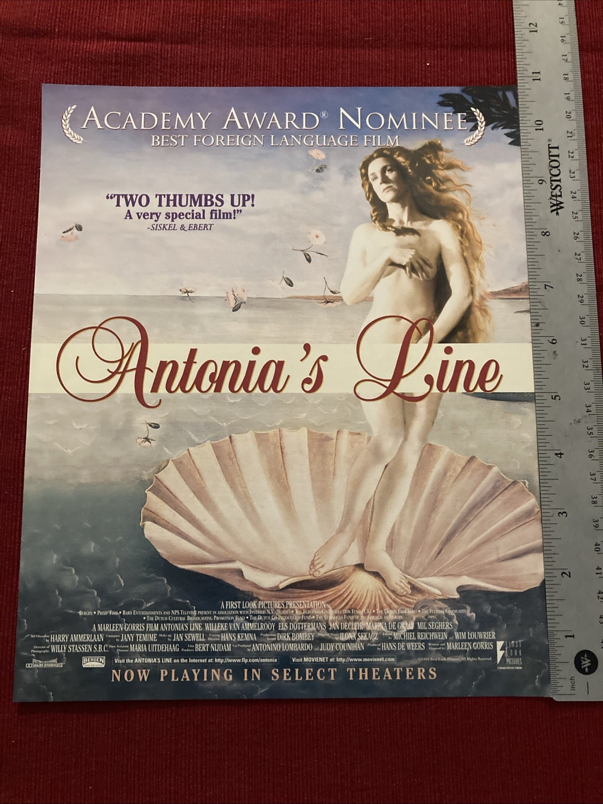 Antonia’s Line Movie 1996 Print Ad