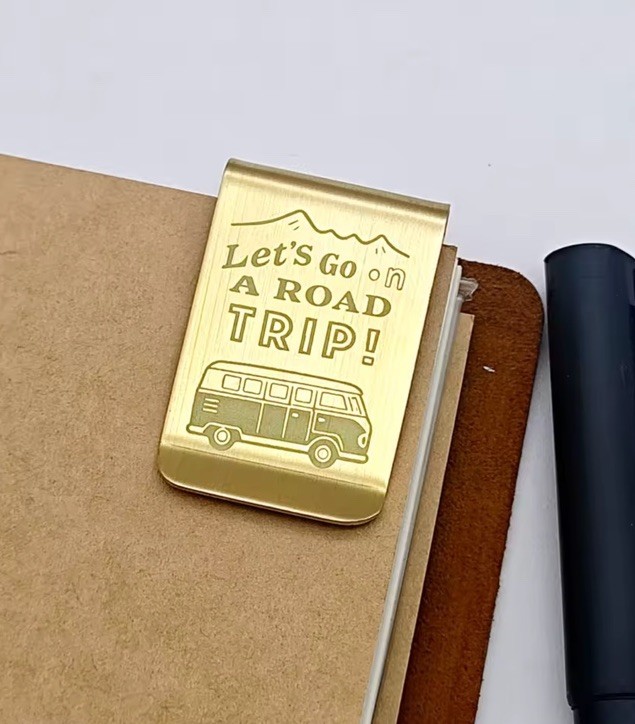Traveler’s Company Factory Brass Clip: Let’s Go on a Road Trip