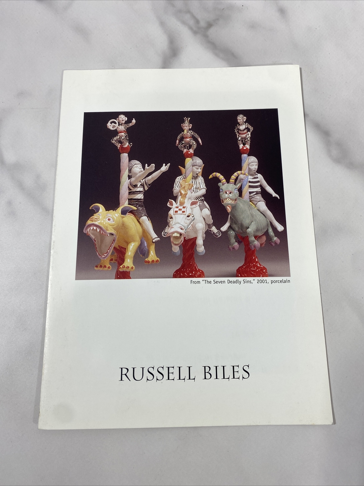 Russell Biles Ferrin Gallery Seven Deadly Sins Art Gallery Card 2001