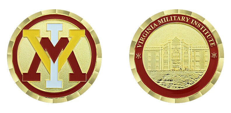 VMI JACKSON BARRACKS COIN