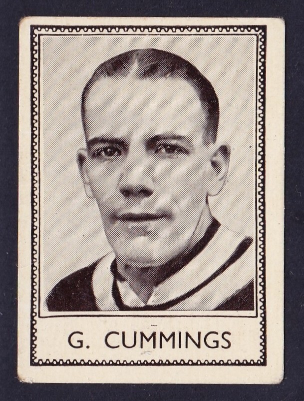 Barratt FAMOUS FOOTBALLERS (NUMBERED) 1937 #031 ASTON VILLA Cummings