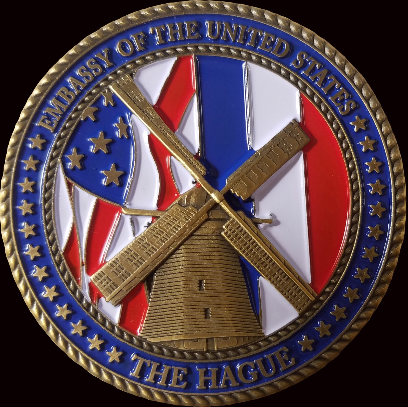 Diplomatic Security Service The Hague Regional Security Challenge Coin 2 Diplomatic Security Service The Hague Regional Security Challenge Coin 2