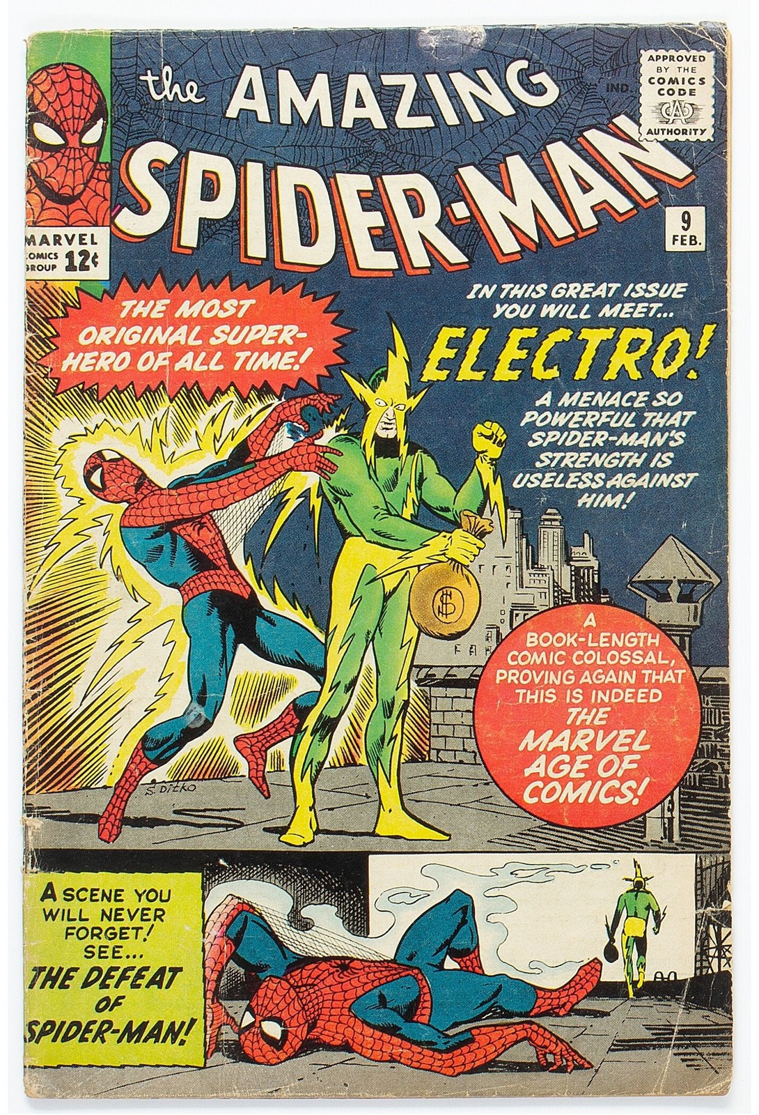 1964 Amazing Spider-Man 9 LOWER GRADE 1964 Amazing Spider-Man 9 LOWER GRADE