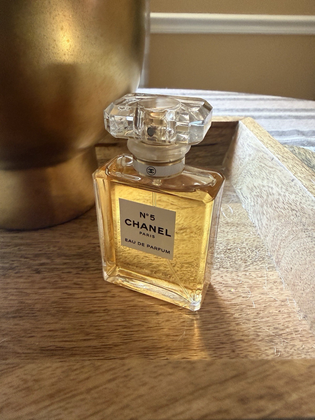 New CHANEL No 5 Paris Women’s Parfum 1.2 oz 35ml Authentic/Proof of Purchase