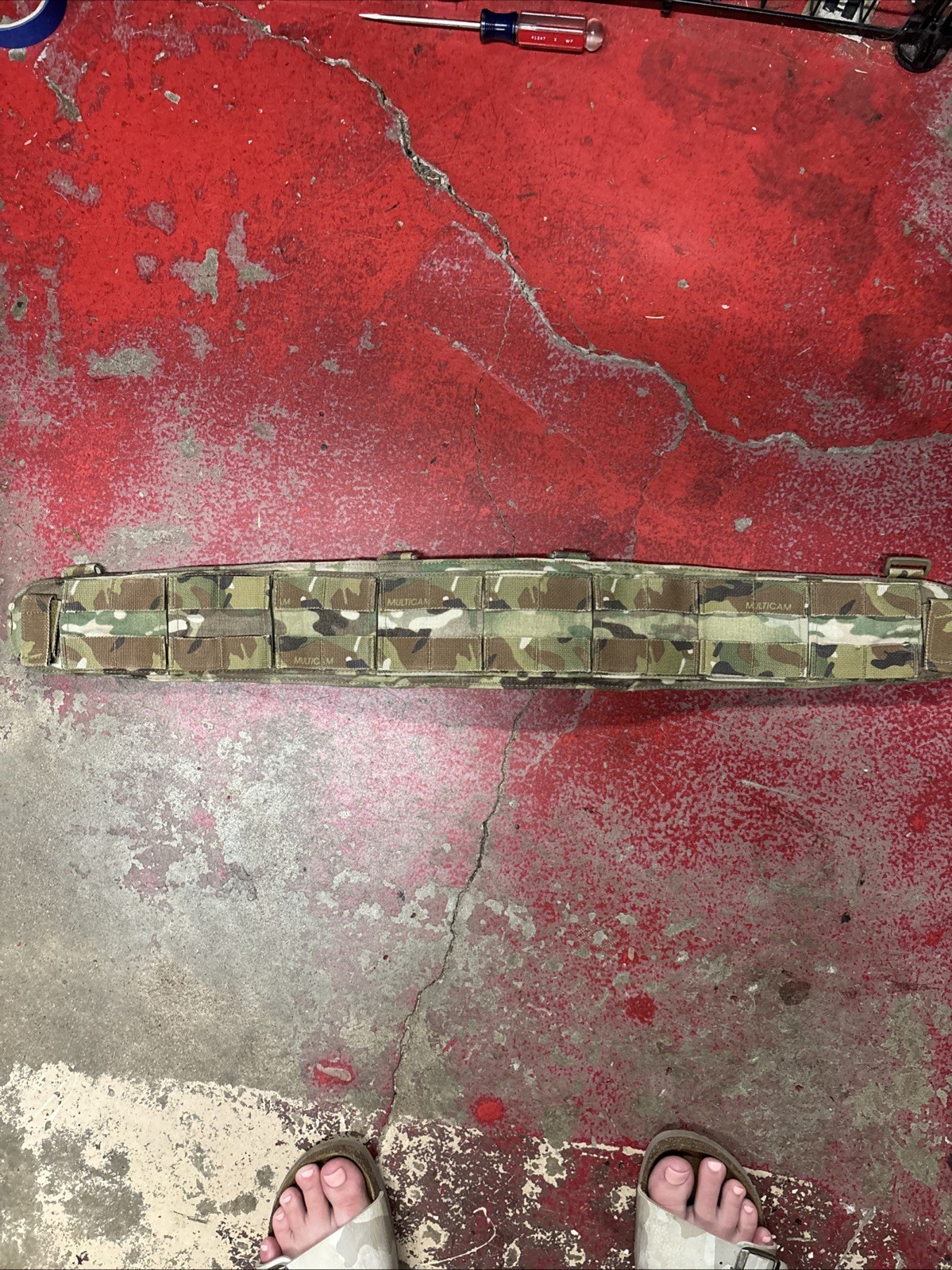 TYR Tactical Low Profile Gunfighter Belt Multicam Medium