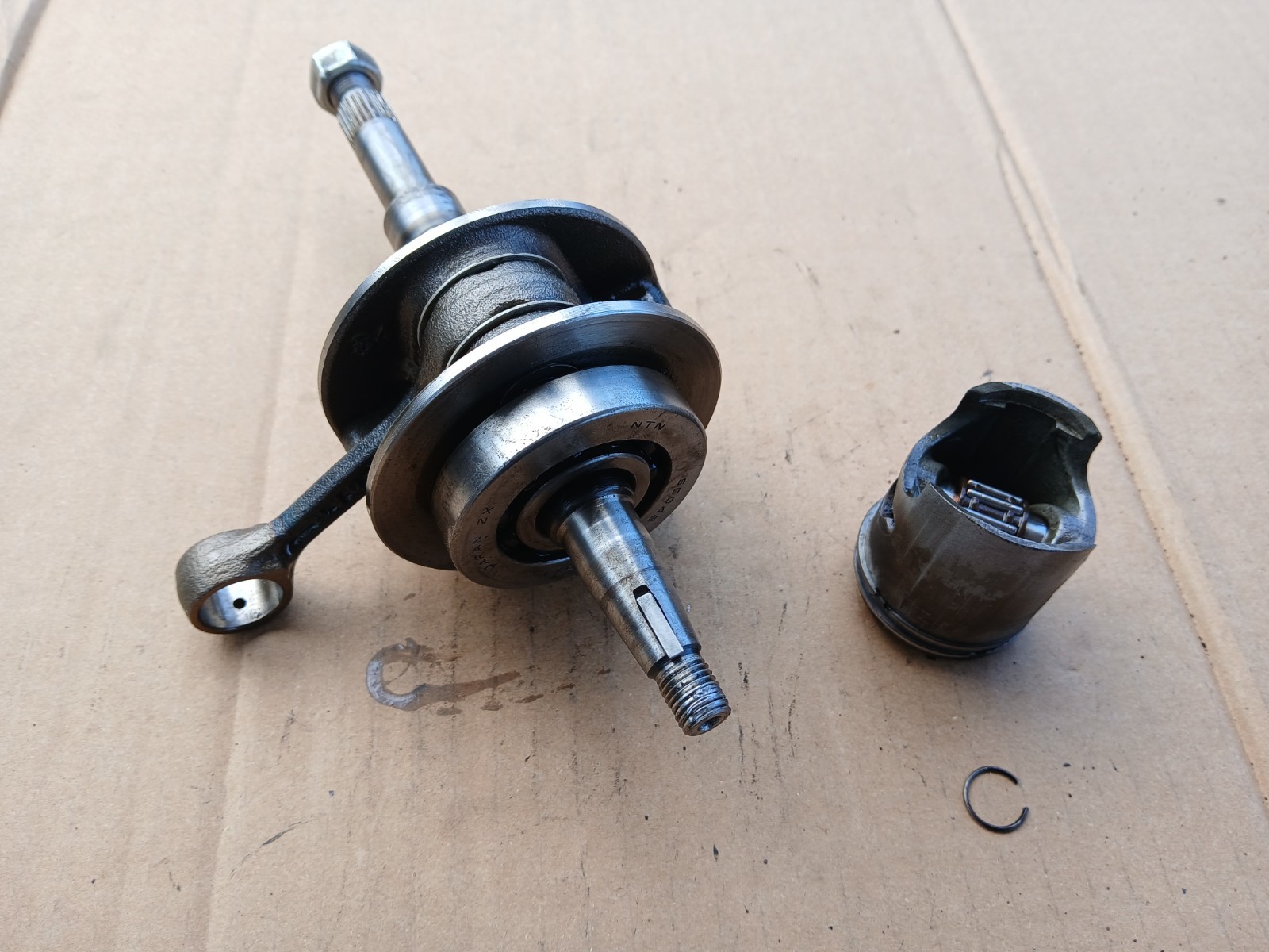 2002 03 Honda Dio AF34 Engine Crankshaft Piston For Parts ONLY OEM 