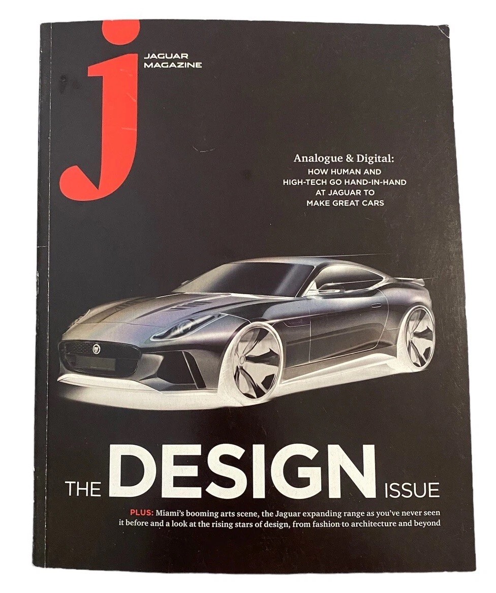 Jaguar Magazine The DESIGN Issue Digital Human Miami High Tech Art
