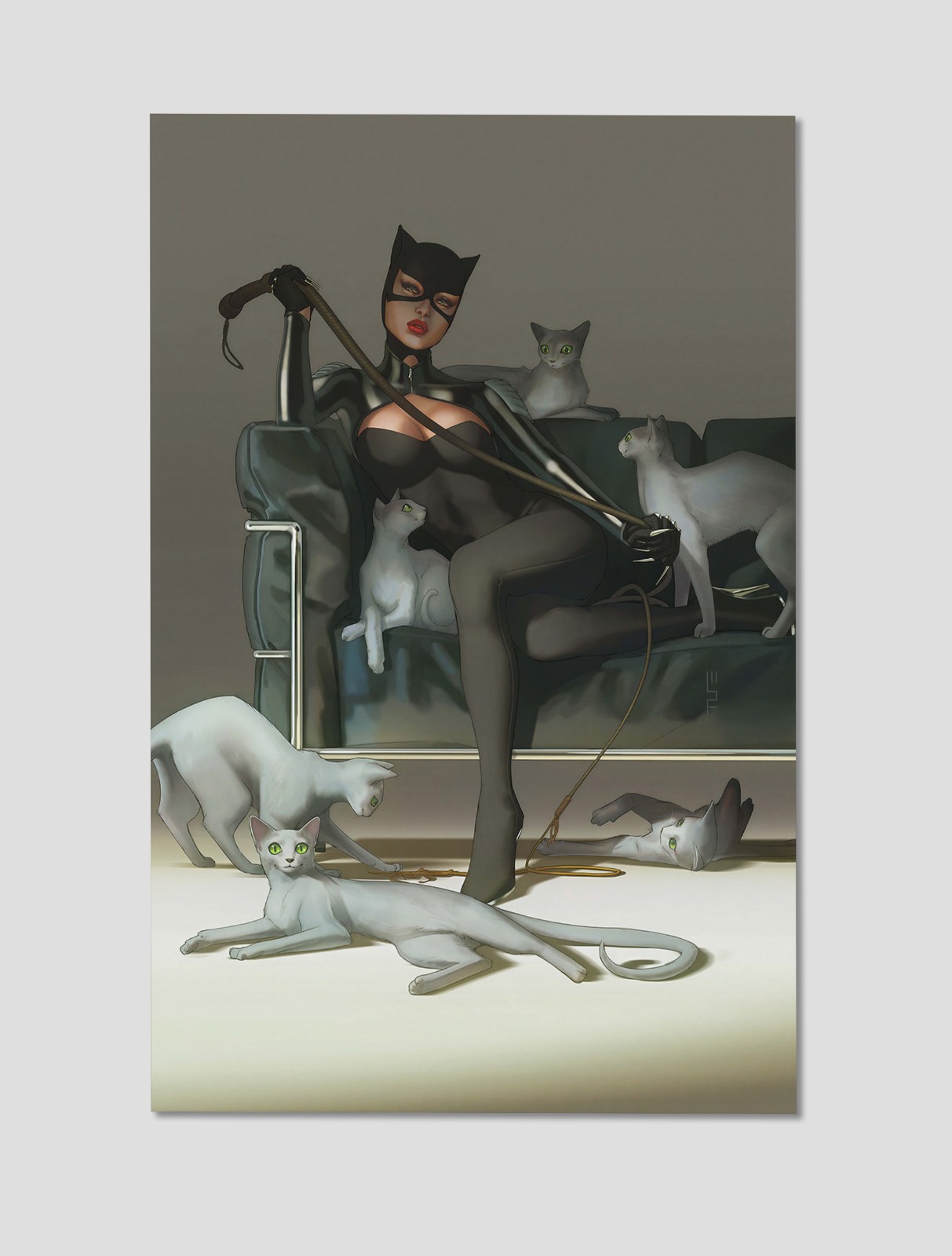 Catwoman Selina Kyle Feline Vigilante Giclee Print Poster 11\