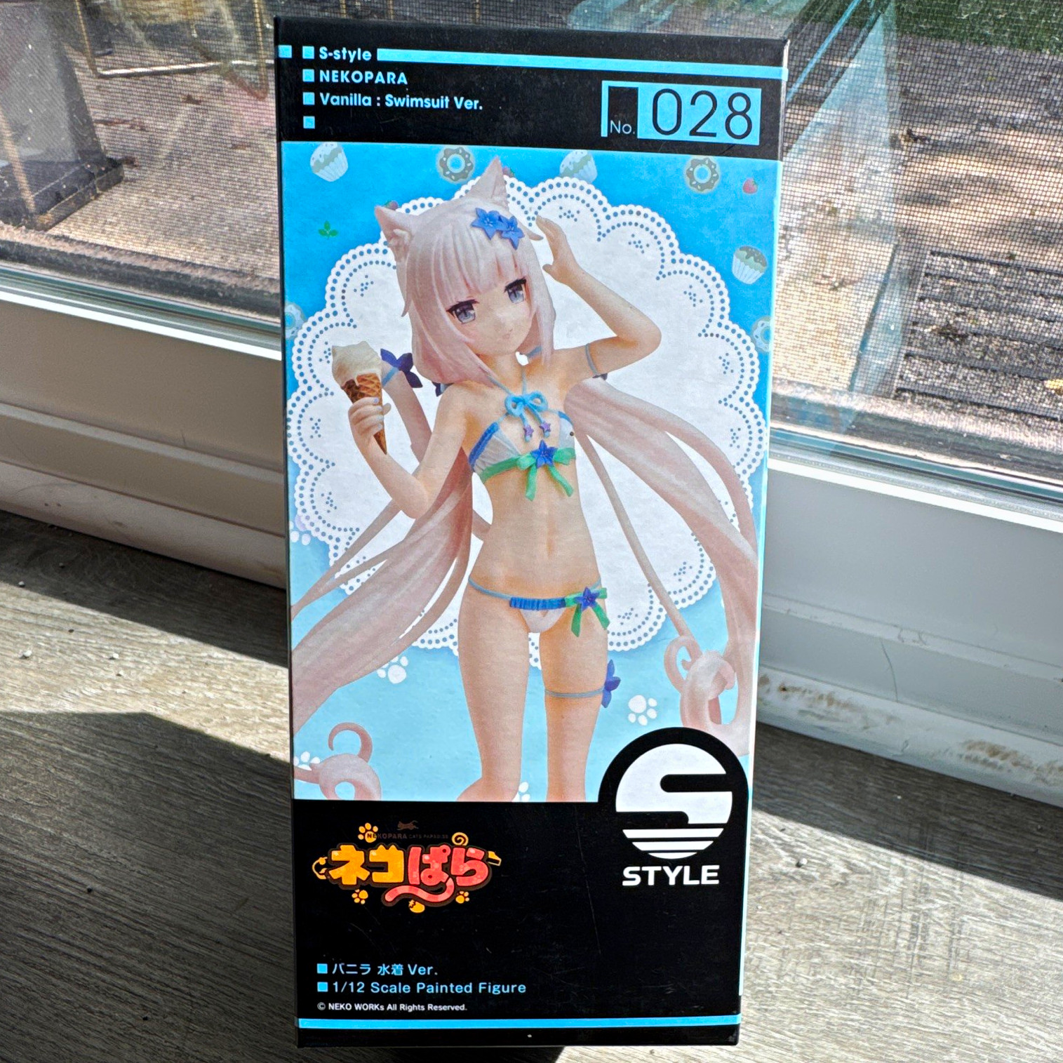 S-STYLE Nekopara Vanilla Swimsuit Ver. 1/12 PVC/ABS Painted Figure No.028 S-STYLE Nekopara Vanilla Swimsuit Ver. 1/12 PVC/ABS Painted Figure No.028