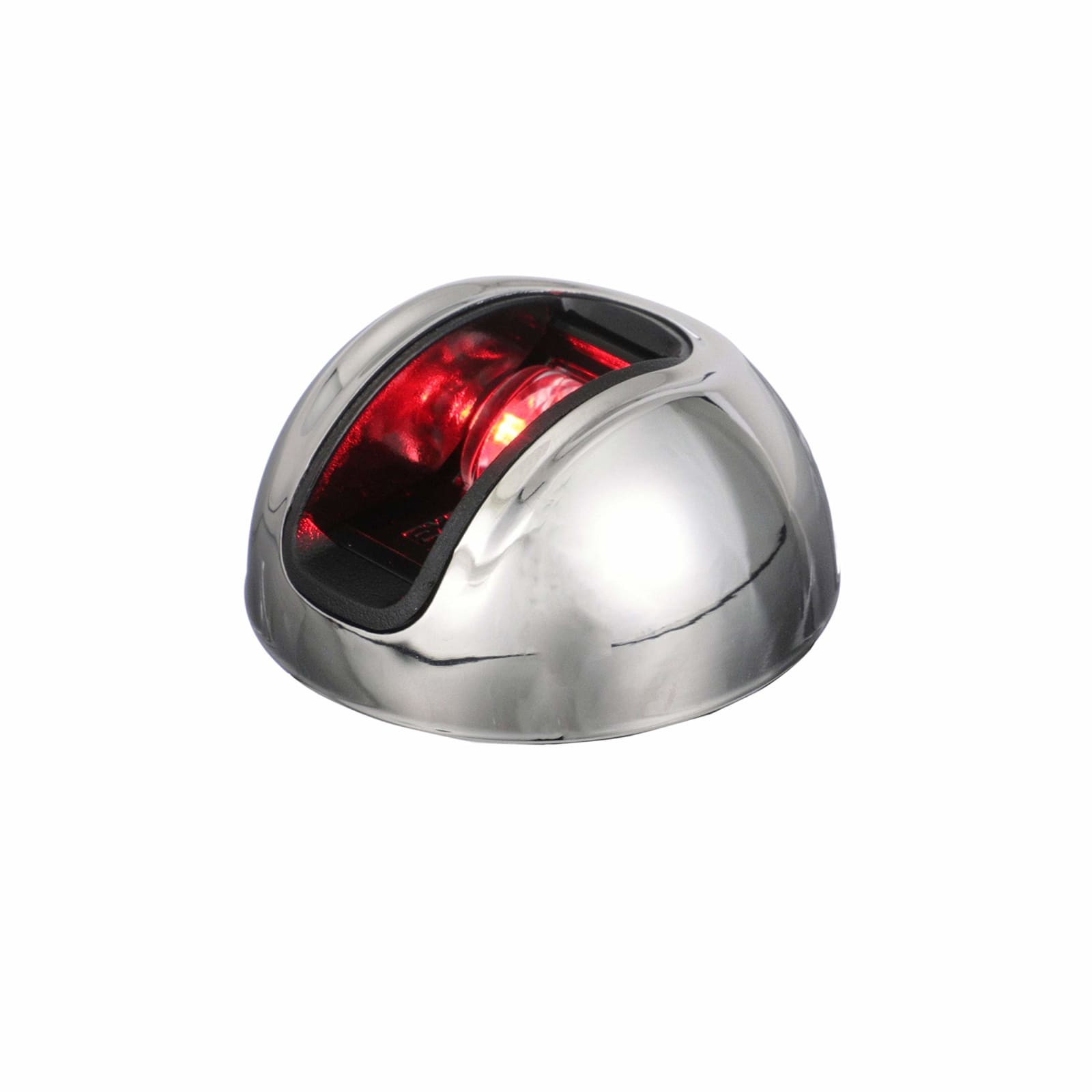 Attwood NV3012SSR-7 Red LED Port Navigation Light 2-Mile Vertical Mount