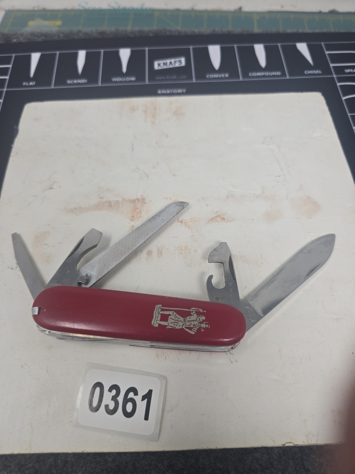 Rare Victorinox Elinox Automobile St. Christopher Swiss Army Knife Victoria Rare Victorinox Elinox Automobile St. Christopher Swiss Army Knife Victoria