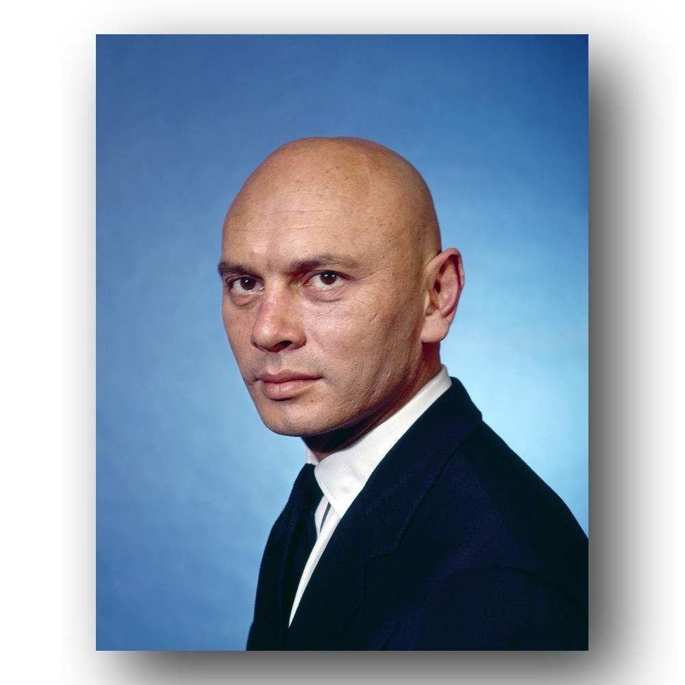 Yul Brynner Photo 8x10 Iconic Portrait Actor Headshot