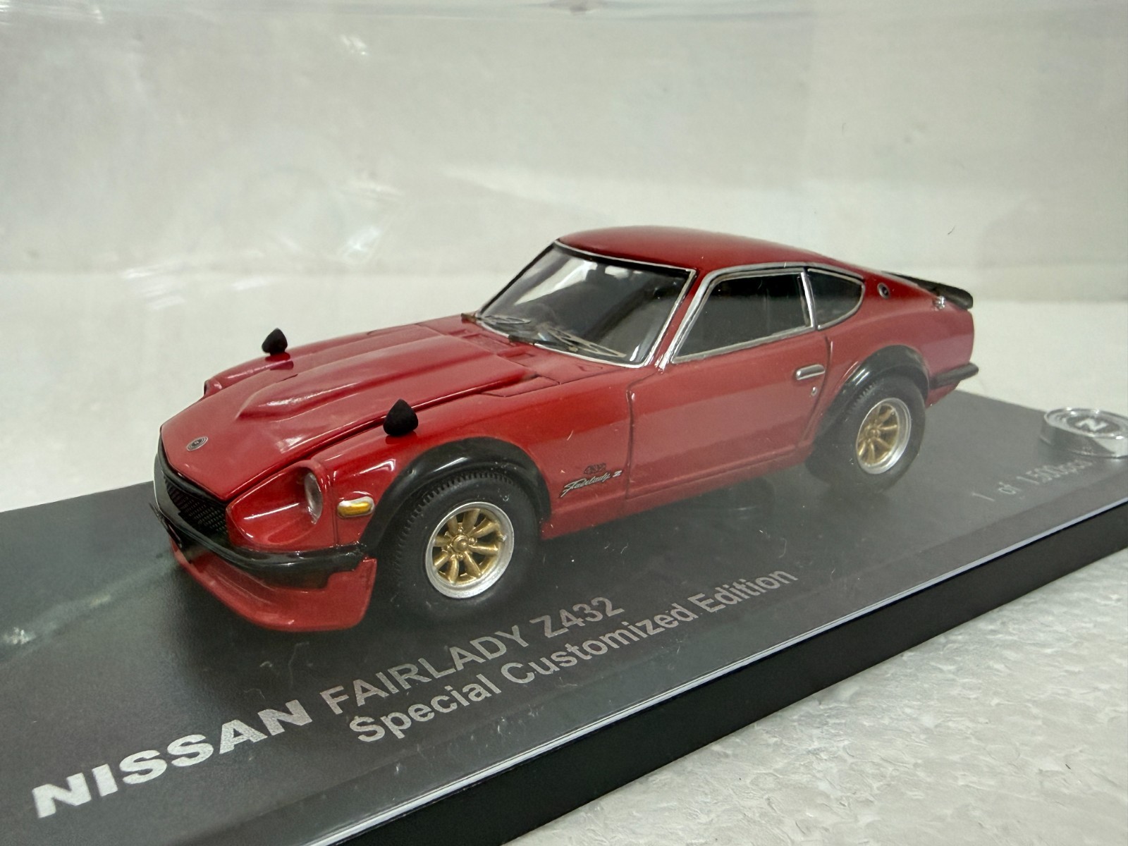 kYOSHO CARNEL Nissan Fairlady Z432 240Z Red JDM diecast 1/43 scale model car