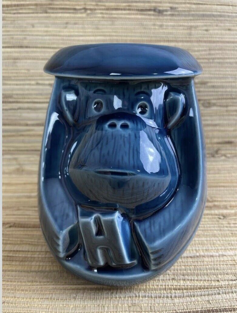 Coconut Monkey Tiki Mug by Squid for Houlihans by Bauer Pottery Tiki Bar Mai Tai