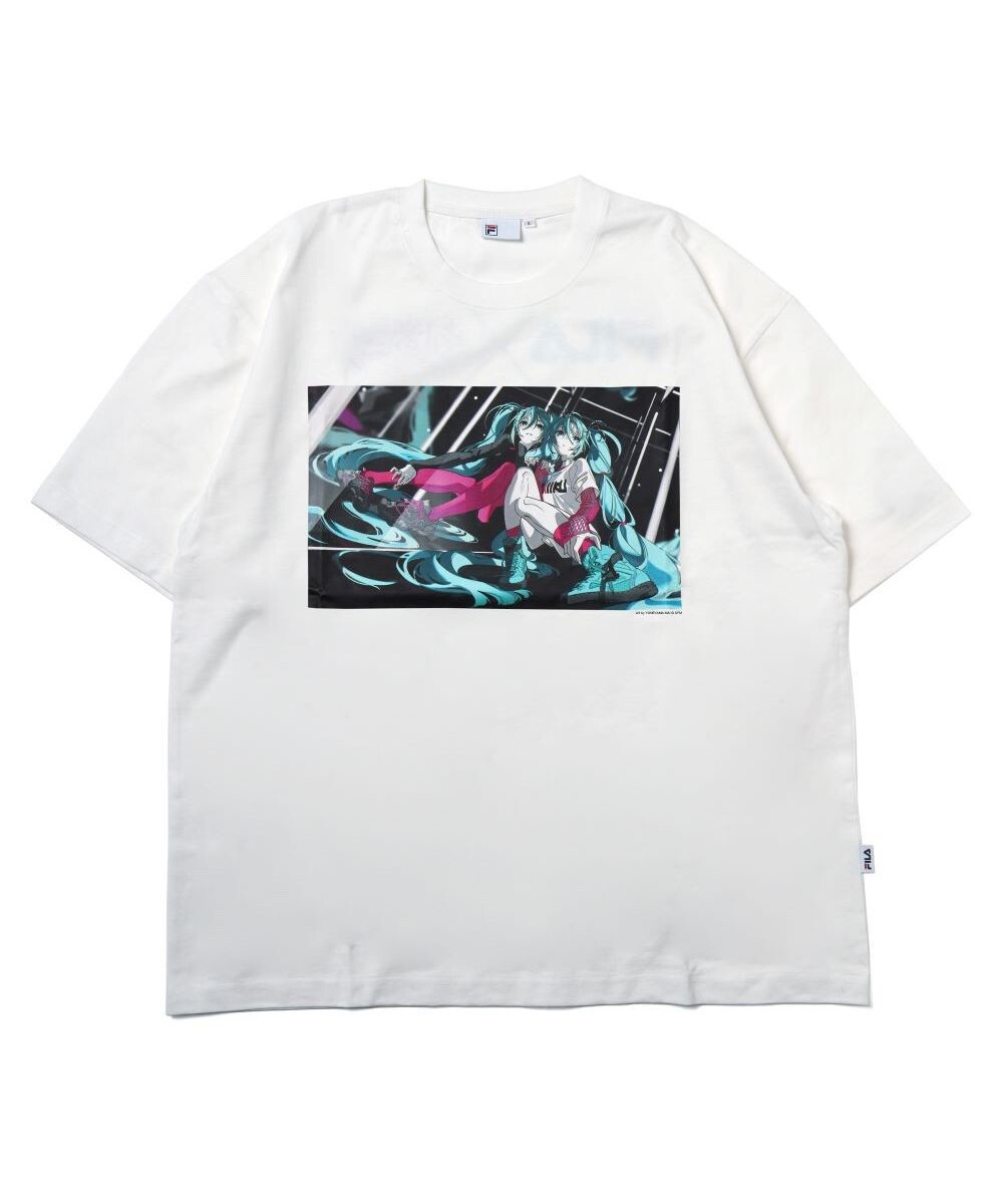 FILA x Hatsune Miku collaboration T-shirt L size NEW Japan Limited vocaloid