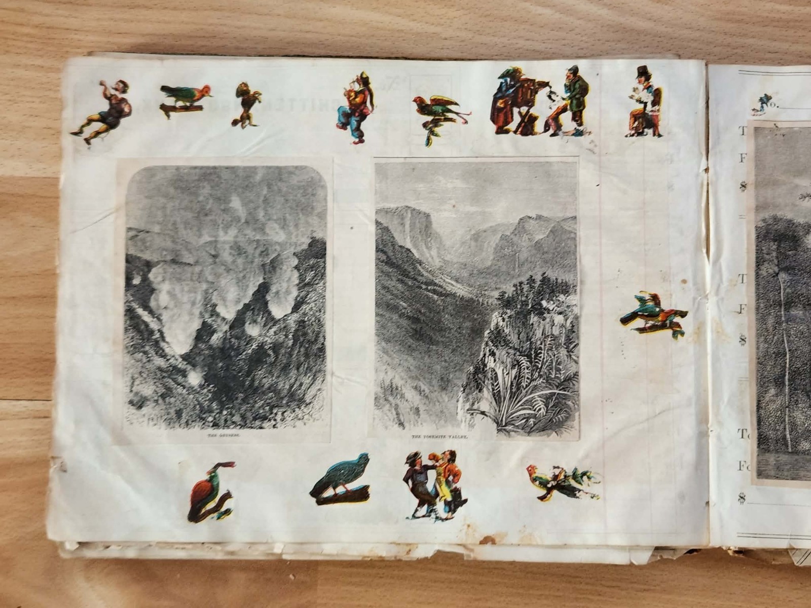 1881 Antique Victorian Scrapbook, 45+ Pages, EPHEMERA - See Pictures 1881 Antique Victorian Scrapbook, 45+ Pages, EPHEMERA - See Pictures