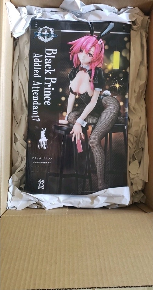 Azur Lane Black Prince Addled Attendant 1/4 Figure B-style FREEing