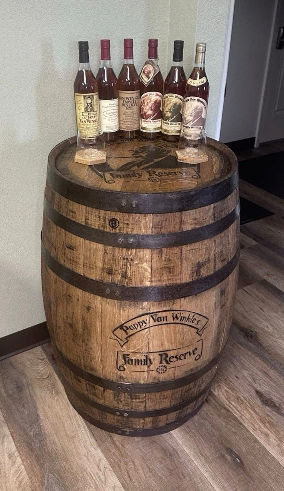 Pappy Van Winkle Barrels “No Alcohol” Pappy Van Winkle Barrels “No Alcohol”