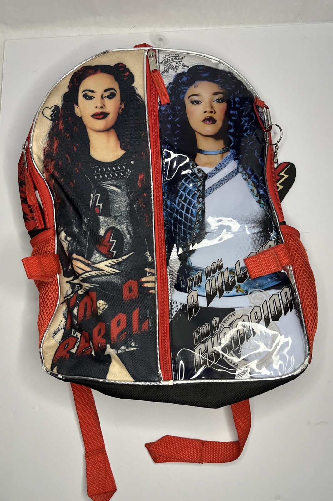 Disney Descendants The Rise Of Red Backpack Vintage Y2K Bioworld Rebel Champion