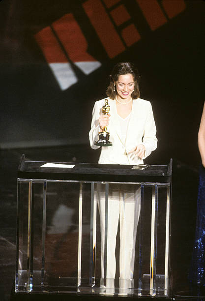 Milena Canonero Best Costume Design On Academy Awards 1982 Tv Old Photo 4