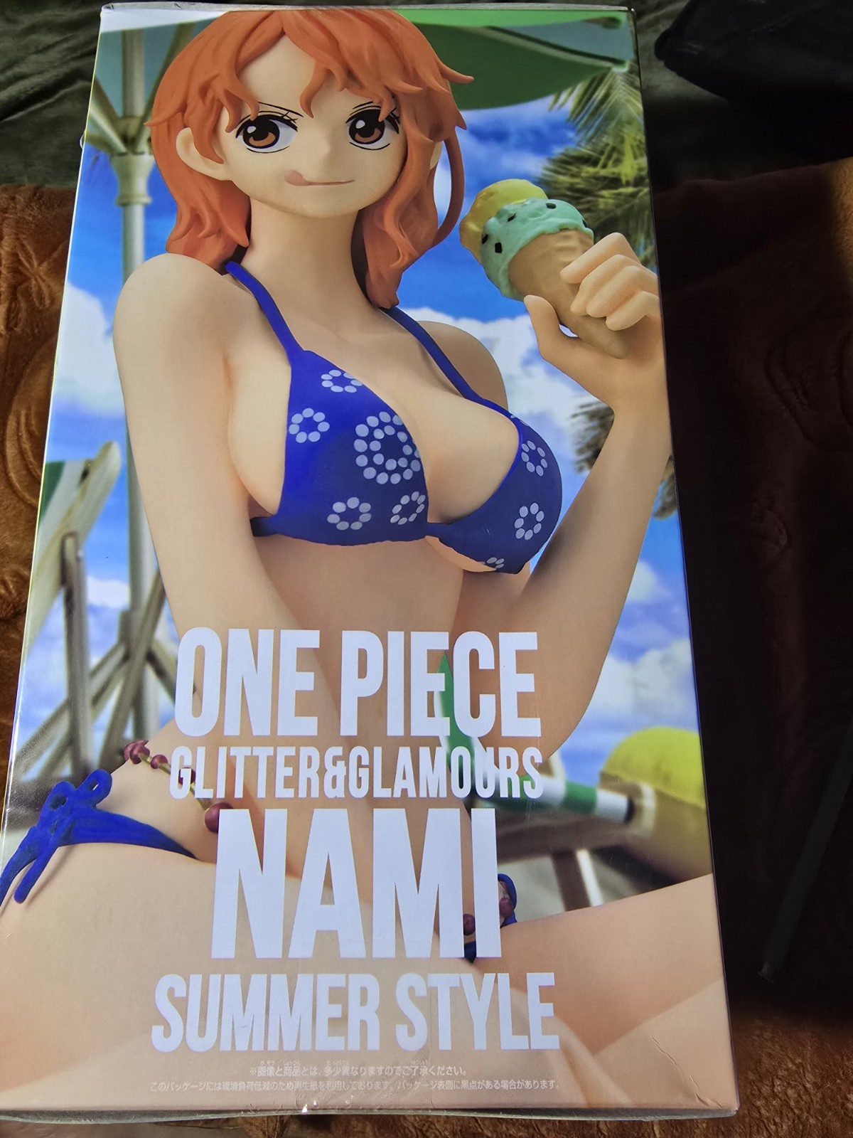 BANDAI SPIRITS Glitter & Glamours One Piece Nami Summer Style Figure