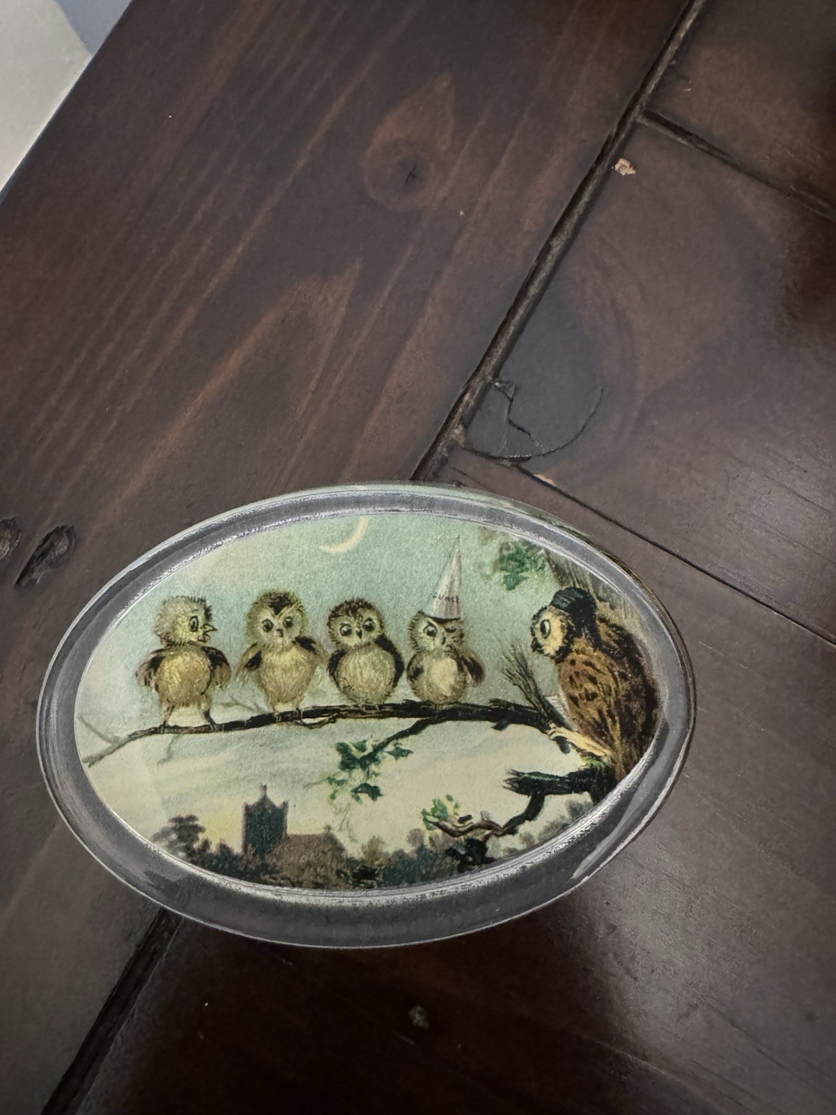 John Derian paperweight Owls