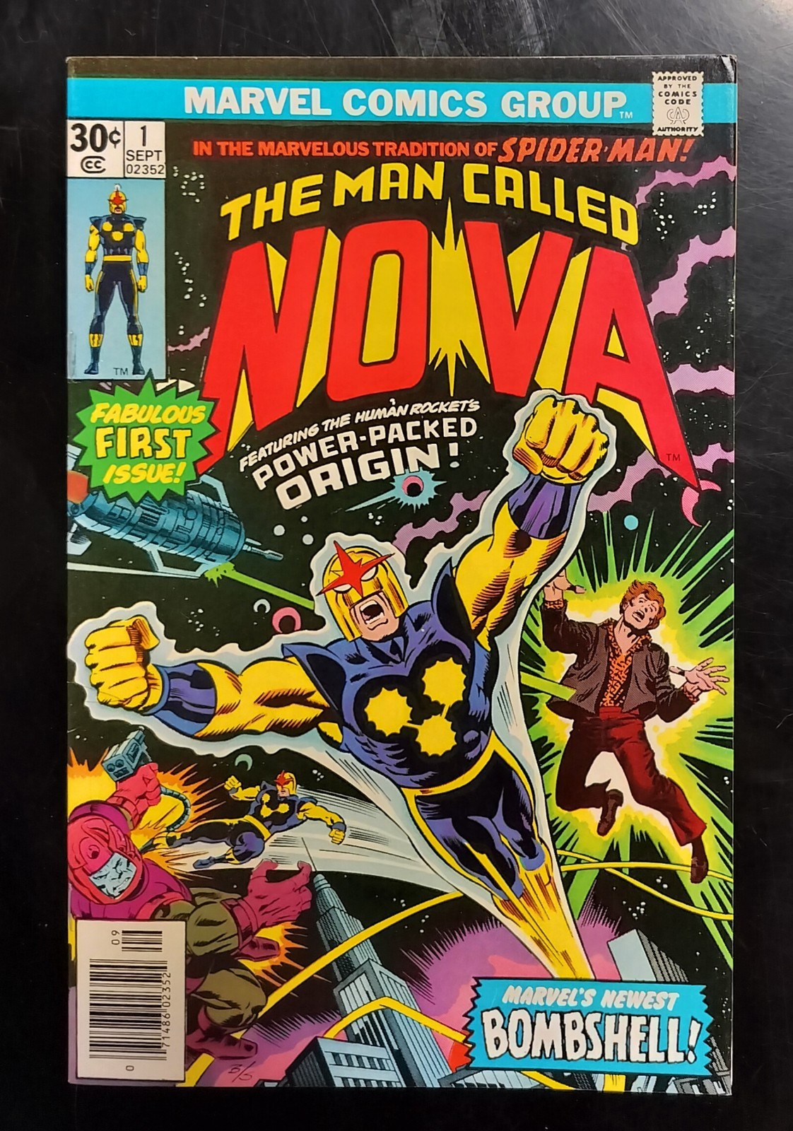 Marvel Comics The Man Called Nova #1 1976 VF/NM 1st App of Nova