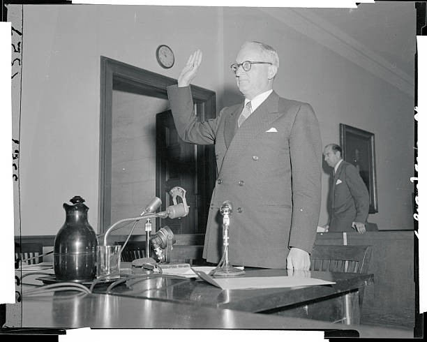 Irving M Engel President of American Jewish committee shown as he - Old Photo