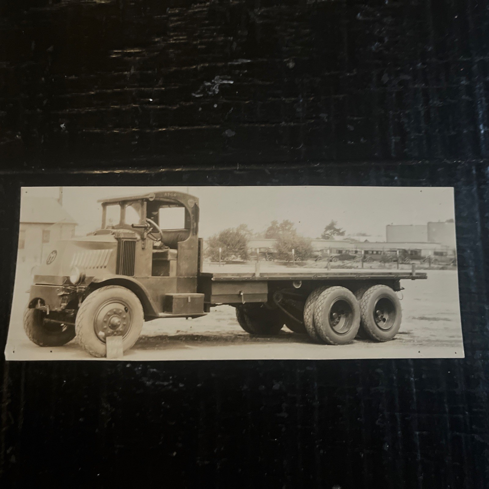 1920s Mack Model AC Truck 2.5x6” Photograph