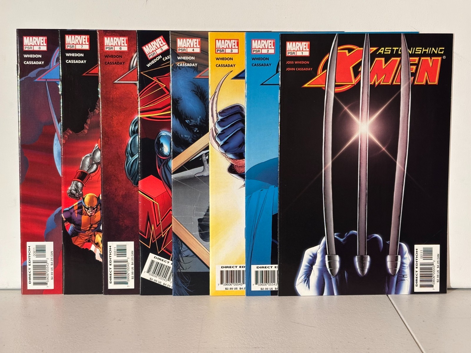 ASTONISHING X-MEN #1-24, GIANT SIZE #1 - Entire Joss Whedon & John Cassaday Run