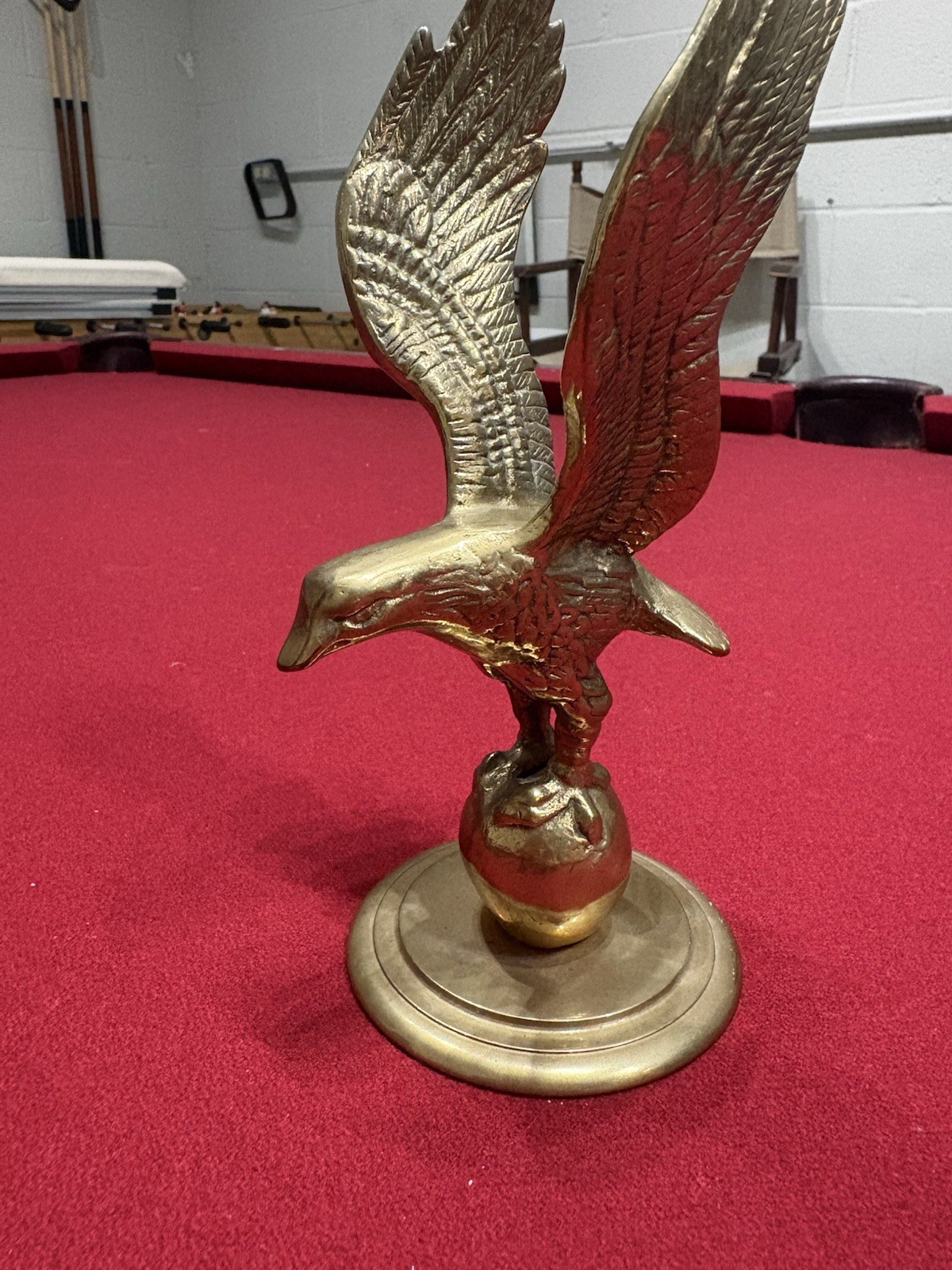 Solid brass bald eagle statue.   Open to offers