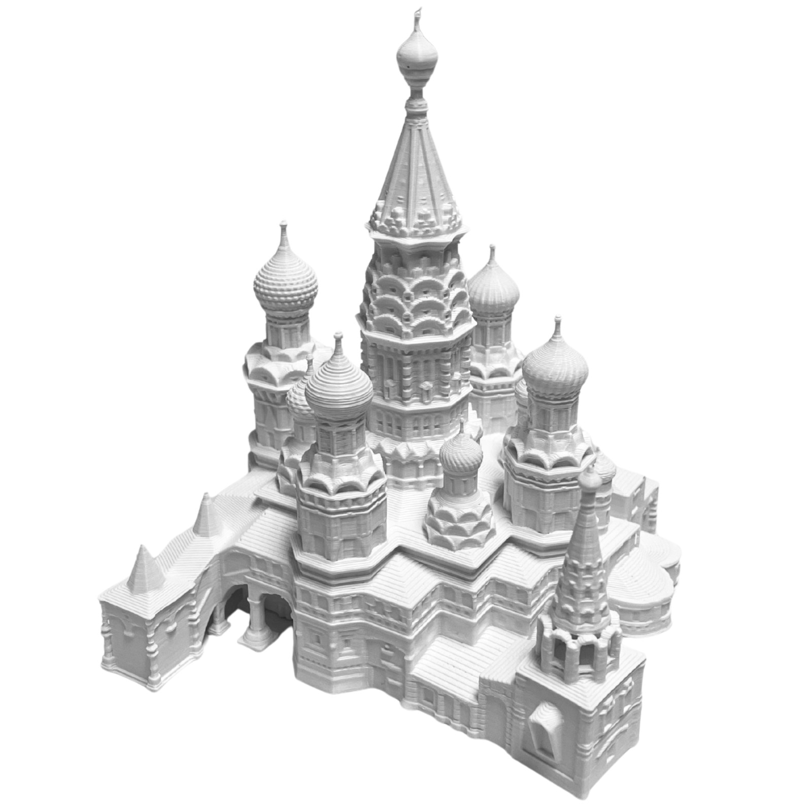 St. Basil’s Cathedral Model,Russian Architecture Display, Iconic World Building