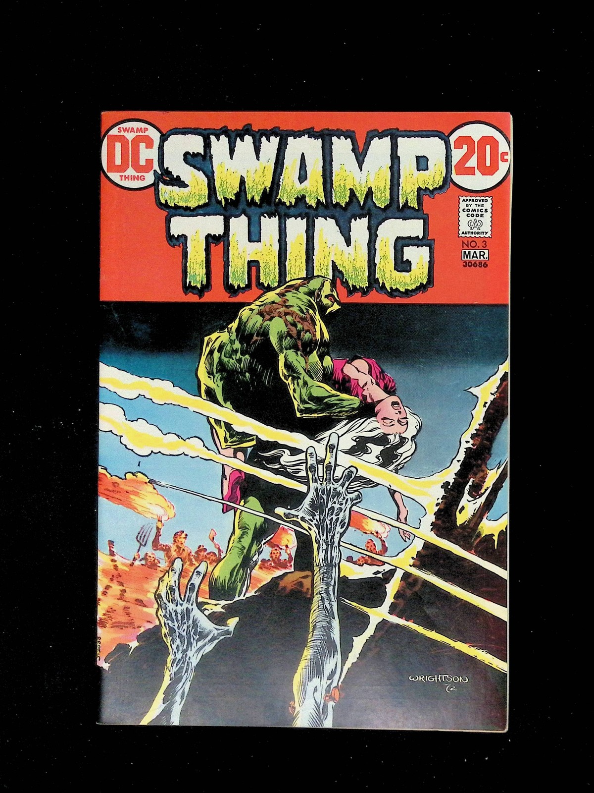 1972 Swamp Thing 1 1st appearance Swamp Thing DC