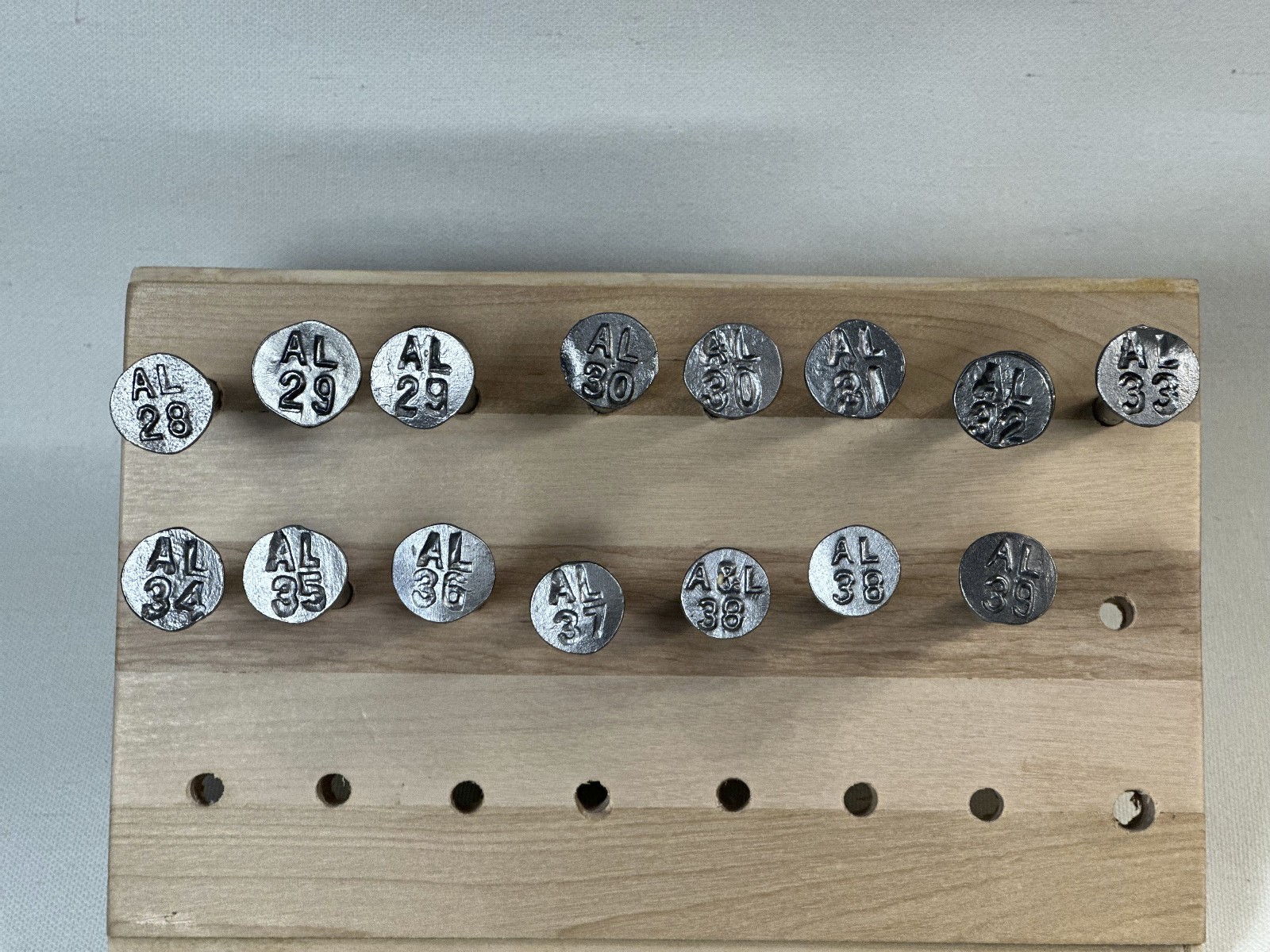 American Lumber 1928-1939 Date Nails (15 Nails)