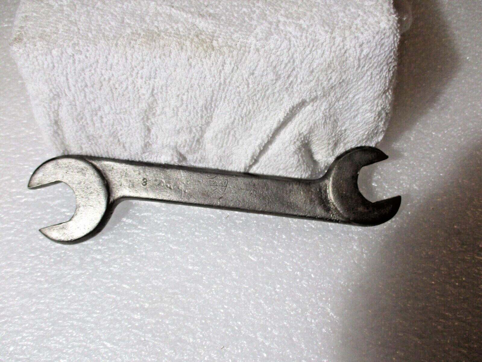 BONNEY WRENCH #553, VNTG WRENCH DBL OPEN END WRENCH 13/16\