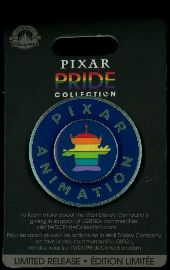 Pixar Animation Pride Collection 2022 Little Green Men LGM Disney Pin