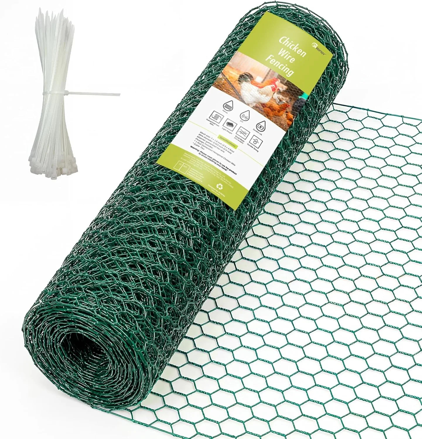 15.7x84 Inch Chicken Wire for Floral Arrangements 24 Rifny Chicken Wire Fencing