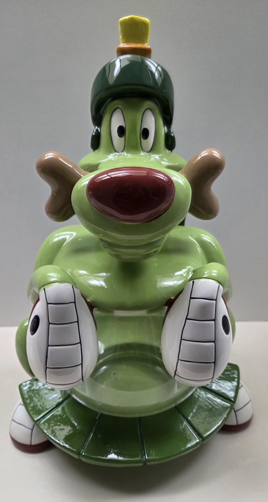 NWOB Marvin the Martian K9 Cookie Jar Acme Pet Shop Warner Brothers 3 PcS READ NWOB Marvin the Martian K9 Cookie Jar Acme Pet Shop Warner Brothers 3 PcS READ