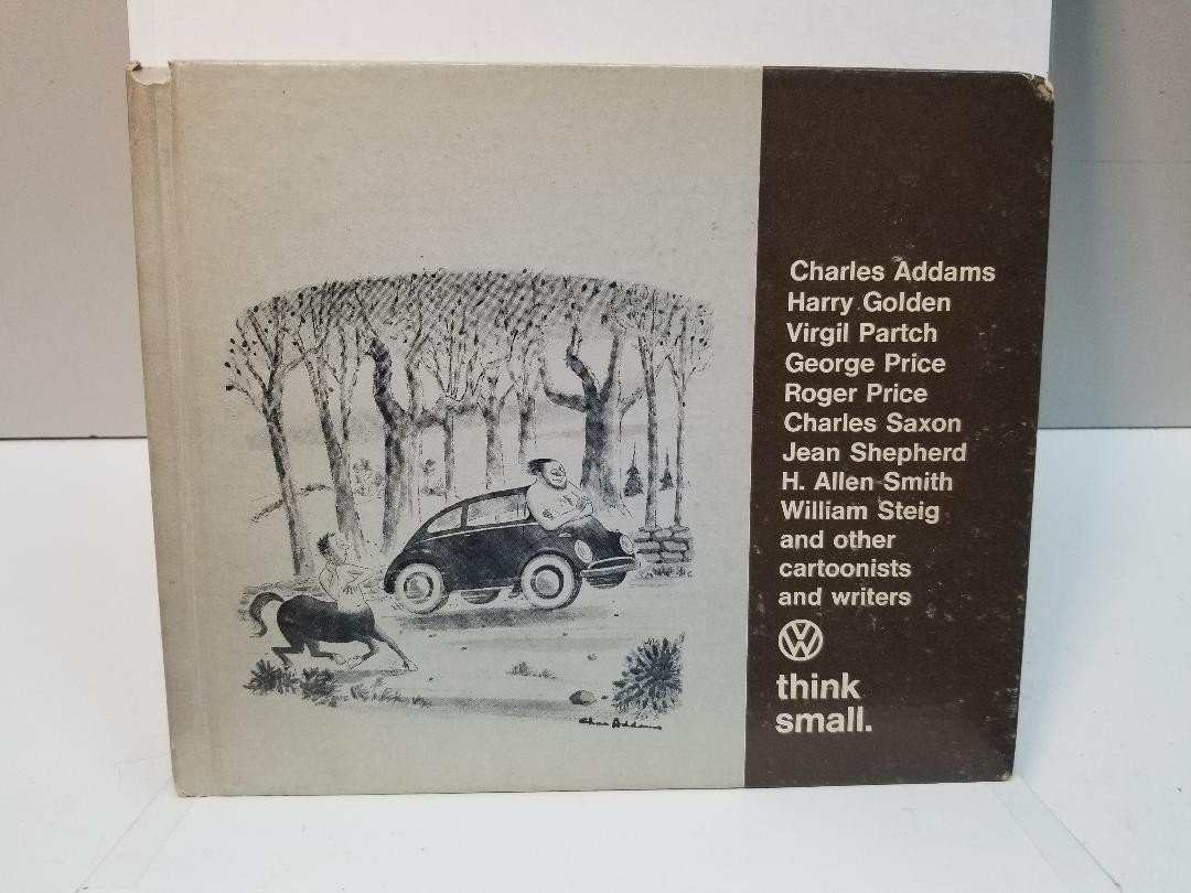 Vintage 1967 Volkswagen Of America, Inc. Think Small- Promotional Book Excellent