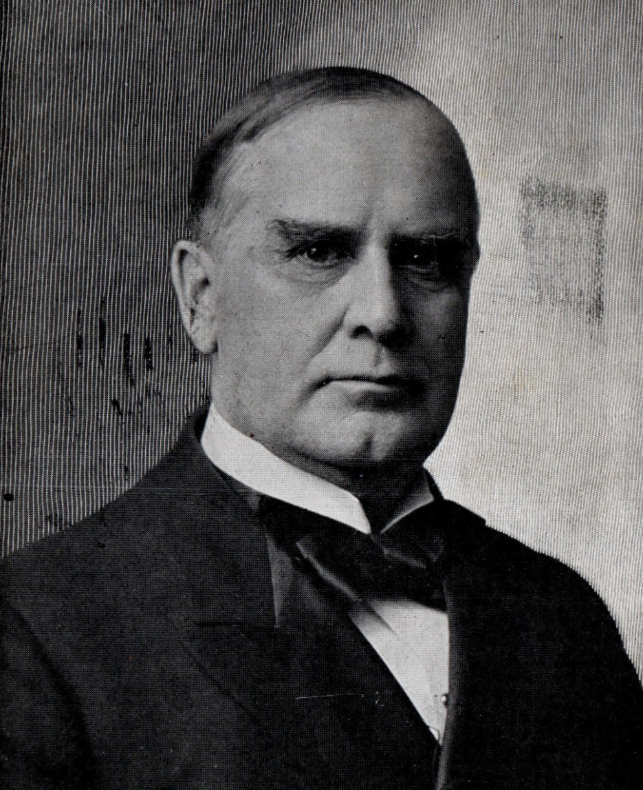 1907 Our Late President William McKinley Roller Printing & Paper co Postcard