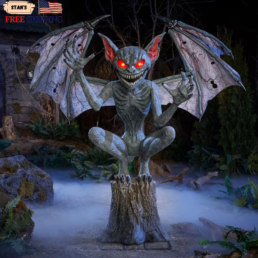 5.5 FT Wicked Woods Animated LED Evil Pixie