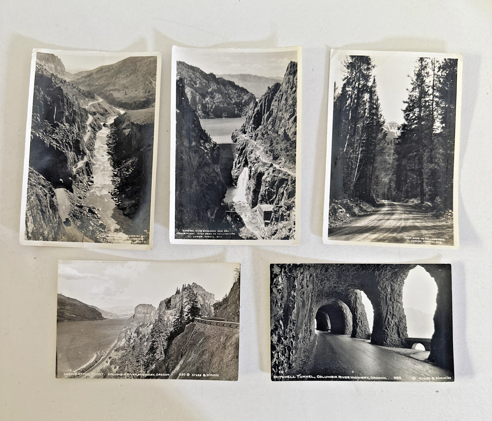 5  VINTAGE AMERICAN WEST 1930s Press Photo\'s 2 POSTCARDS 3 PHOTOS