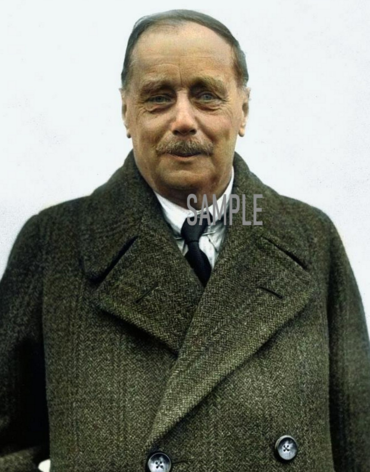 British Author H.G. WELLS Photo  (209-G)