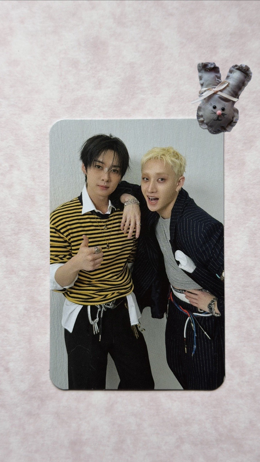 Bang Chan & Lee Know Stray Kids Vinyl Target Exclusive Official Photocard 