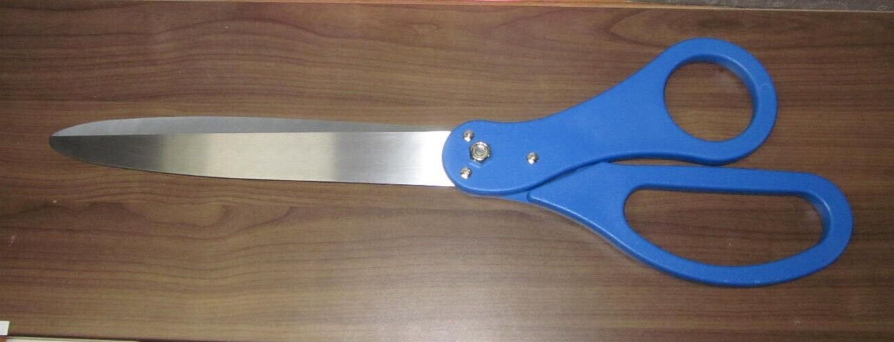 Large Ceremonial Scissors ~ 25 inches Long including Handles .. Ribbon Cutting