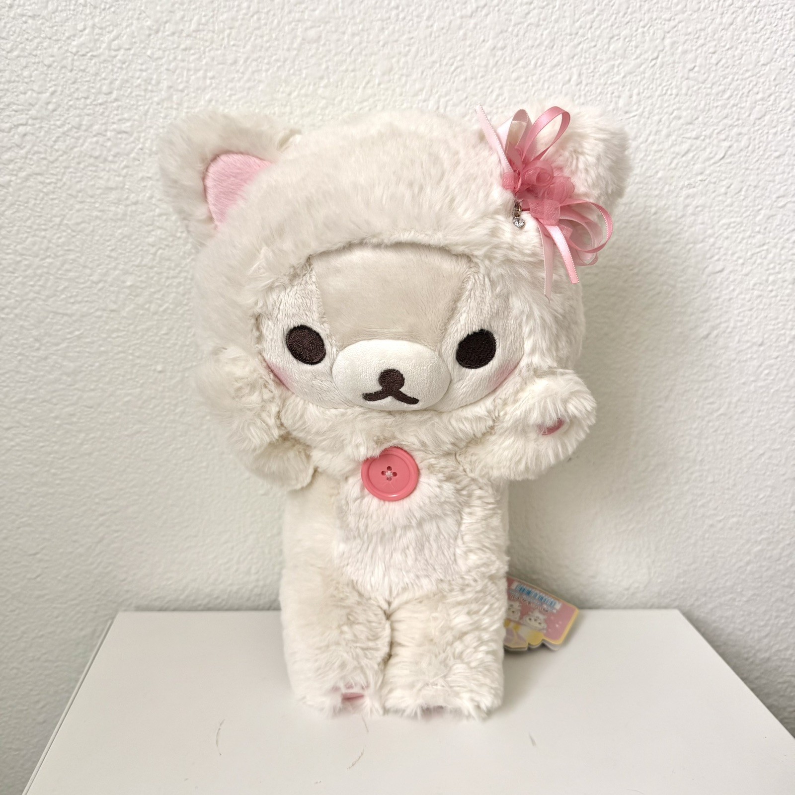 Korilakkuma in the Mirror Cat Plush Toy San-X With Tags