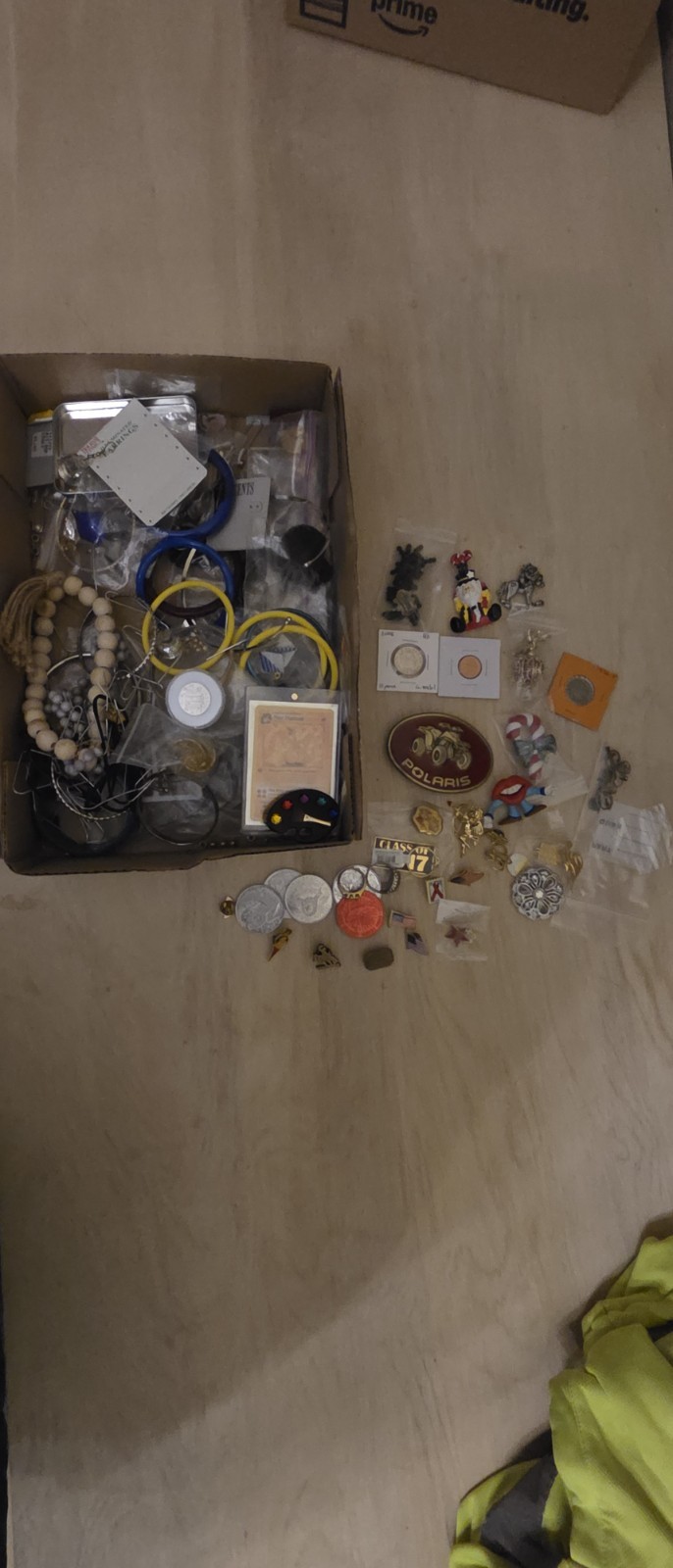 Junk Drawer Lot Huge Jewelry Mix With Coins