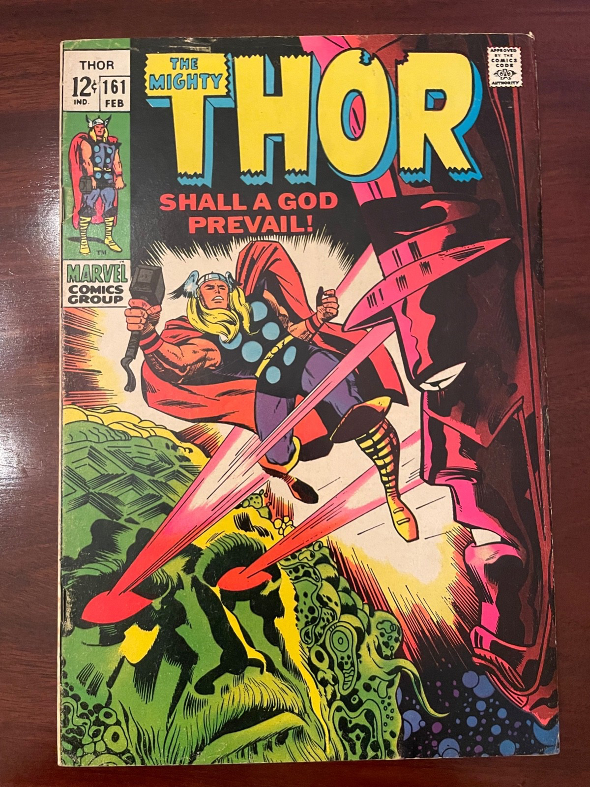 THOR #161  (1969) - Silver Age Comic - est 6.0 (FN)