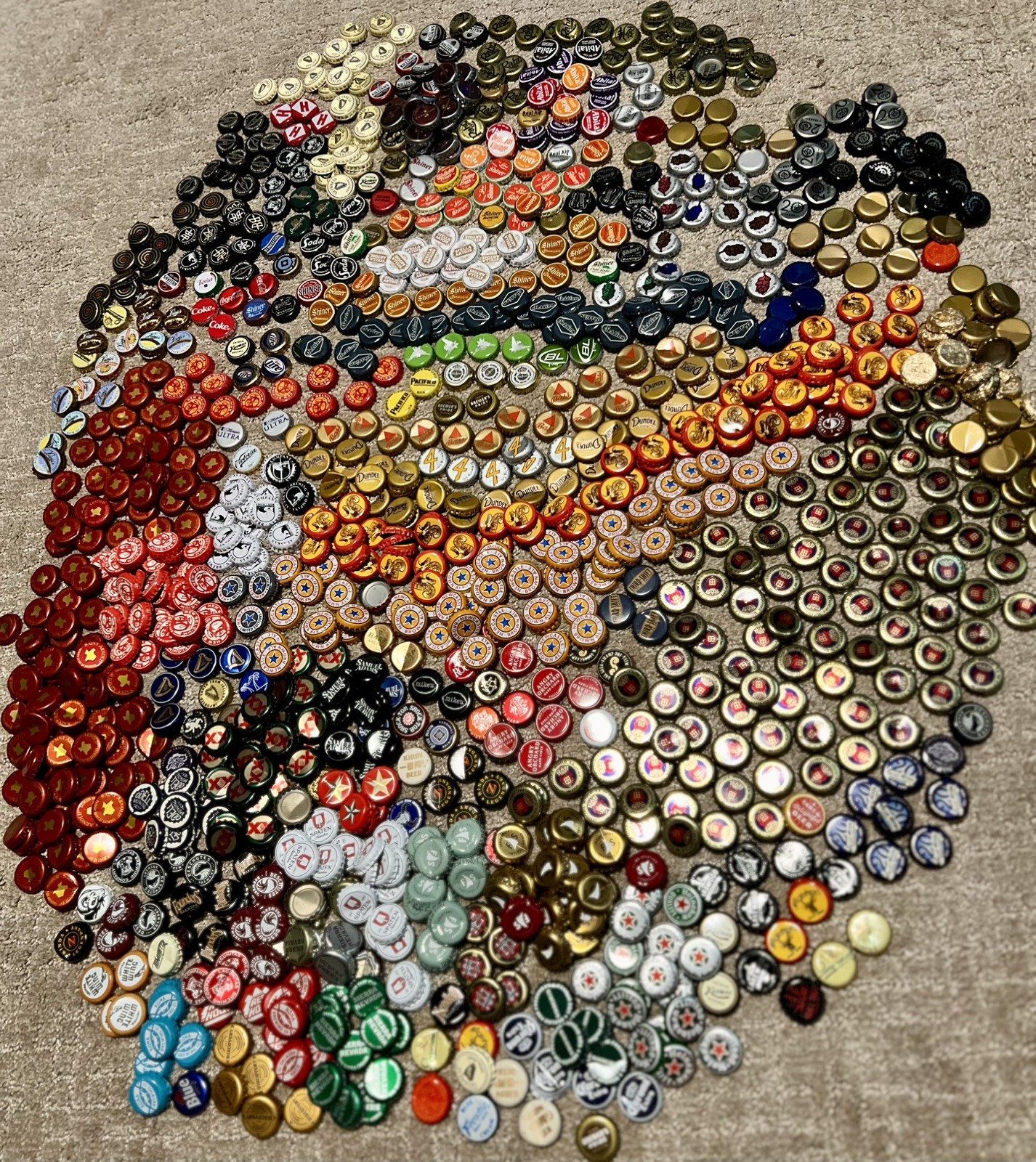 5 Pounds Lot Assorted Beer Bottle Caps Arts Crafts Collection Game Pieces Mosaic
